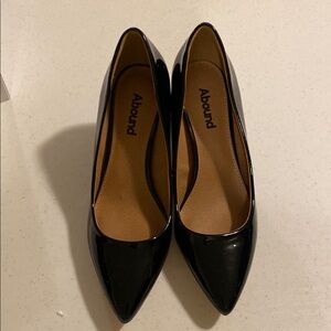 Abound Patent Leather Women's Black Pumps